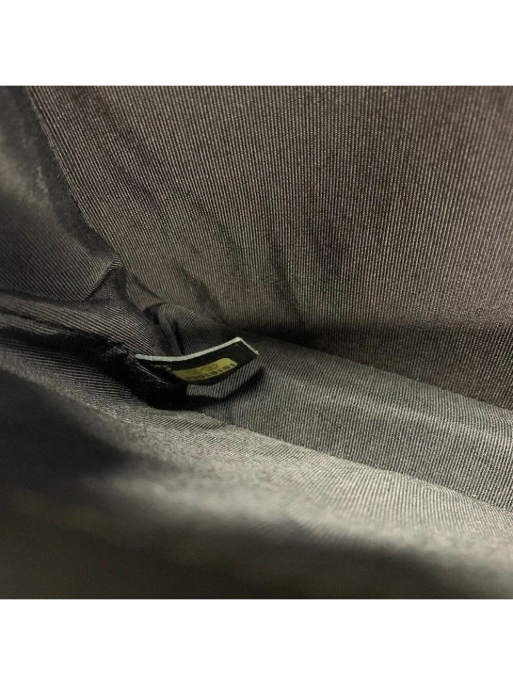 Chanel Bag Shoulder Leather Black Silver Turnlock Chain - Picture 9 of 10